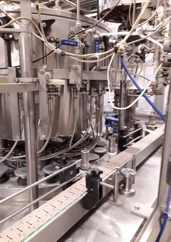 Monoblocco di riempimento usato Fimer 20.20.3 isobarico