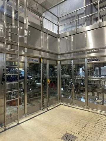 Triblocco di riempimento Krones usato MODULFILL HES 48.80.12.12.12