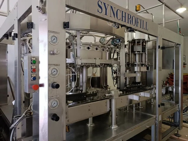 MBF isobaric filling monoblock for glass bottle