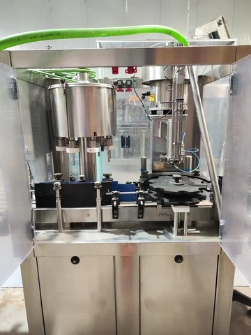 IDROTECNICA 8.1 filling monoblock for crown caps Ø26 mm and Ø29 mm